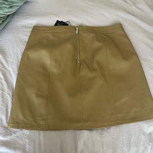 Faux leather Skirt